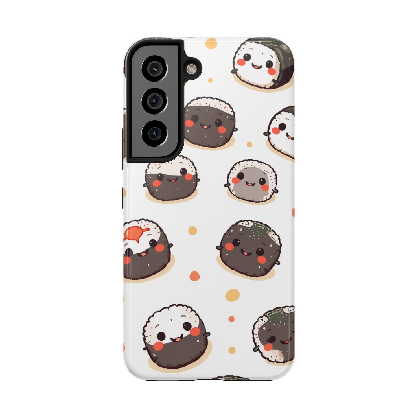Cute Sushi Tough Phone Case - Kawaii Design for Food Lovers