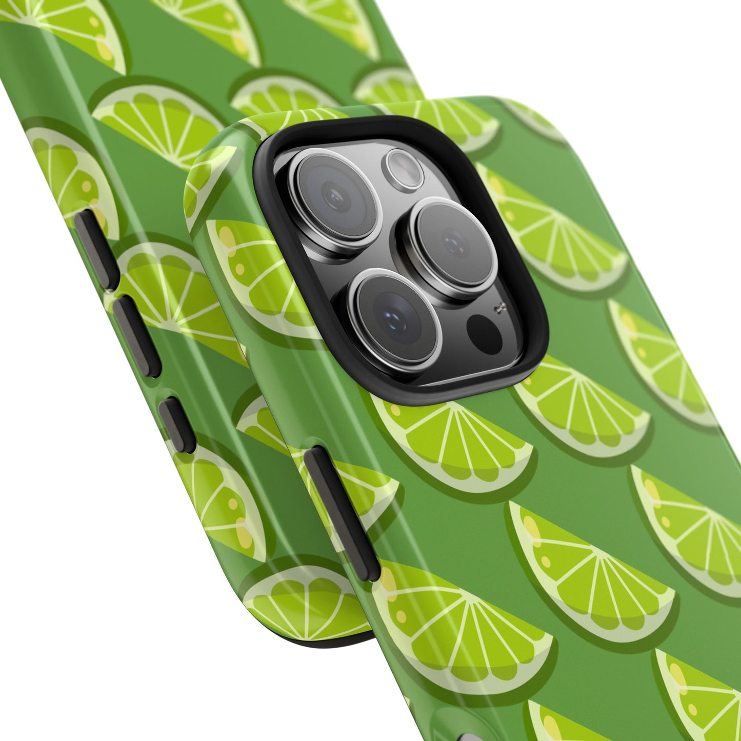 Lime Slice Tough Phone Case - Green Party - for iPhone