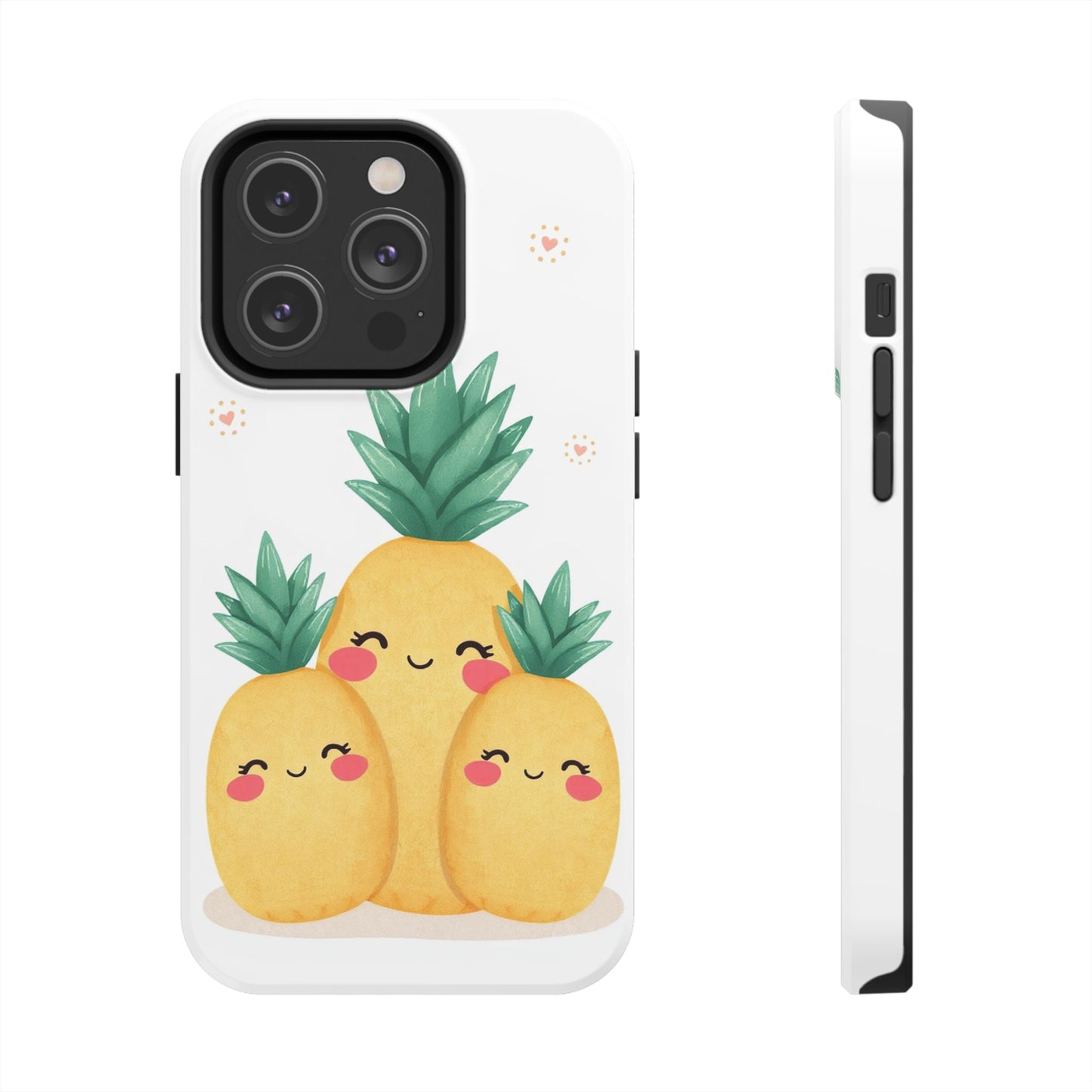 Cute Pineapple Tough Phone Cases | Fun Gift for Pineapple Lovers | Summer Vibes | Durable Phone Protection | Quirky Phone Accessory