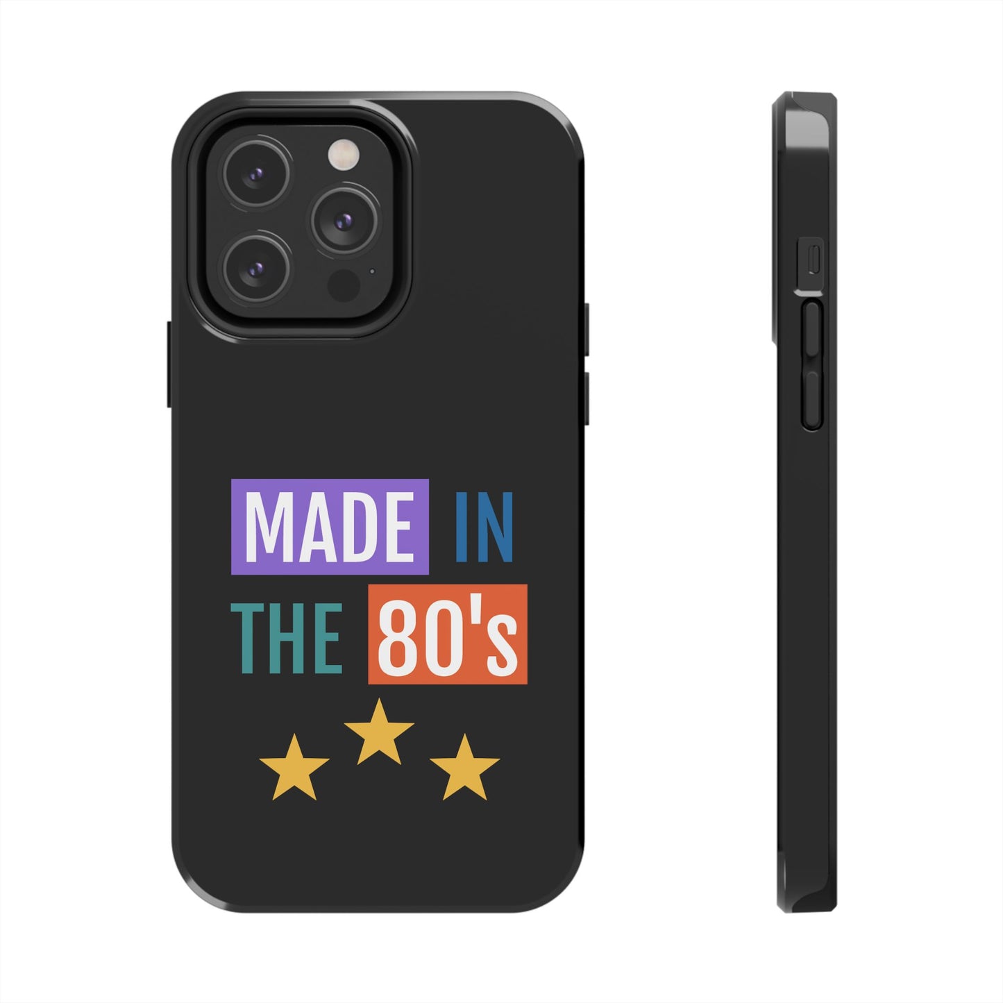 80's Retro Tough Phone Case - Made in the 80's Design