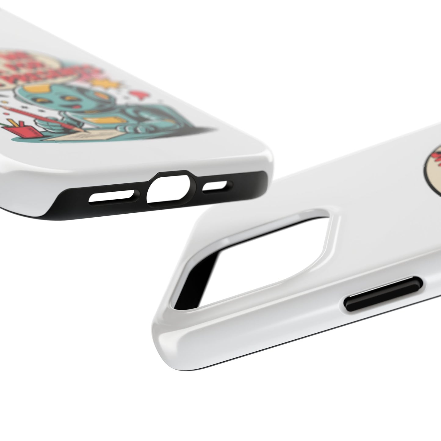 Fun Robot Phone Case - "AI Told Me to Ask for More Presents"