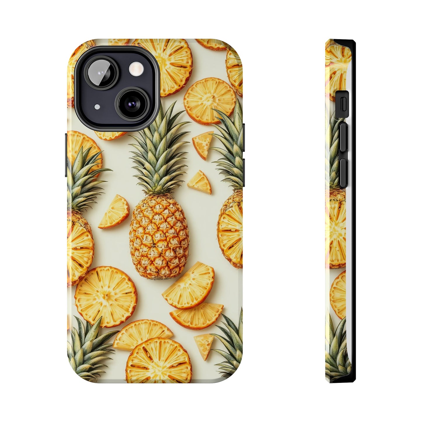 Tropical Pineapple Phone Case - Tough Phone Protector for Summer Vibes