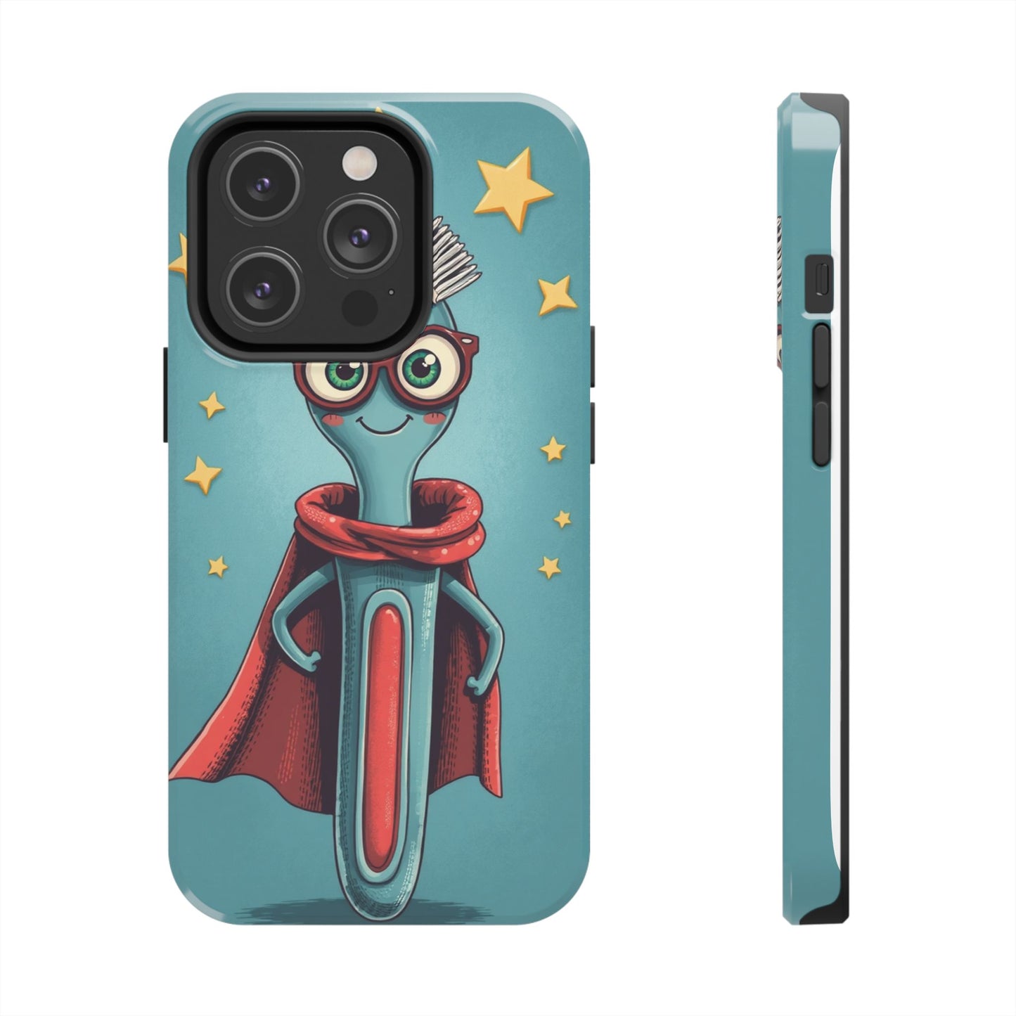 Superhero Phone Case with Fun Design - Tough, Unique Protection for All Ages