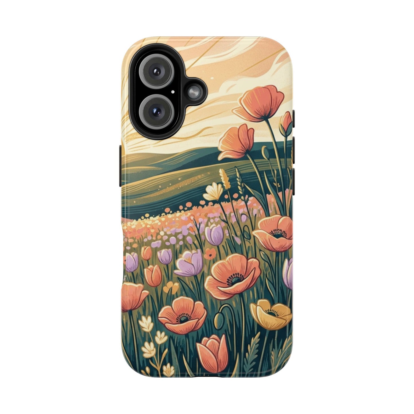 Floral Sunrise iPhone Case — Land of Flowers Design