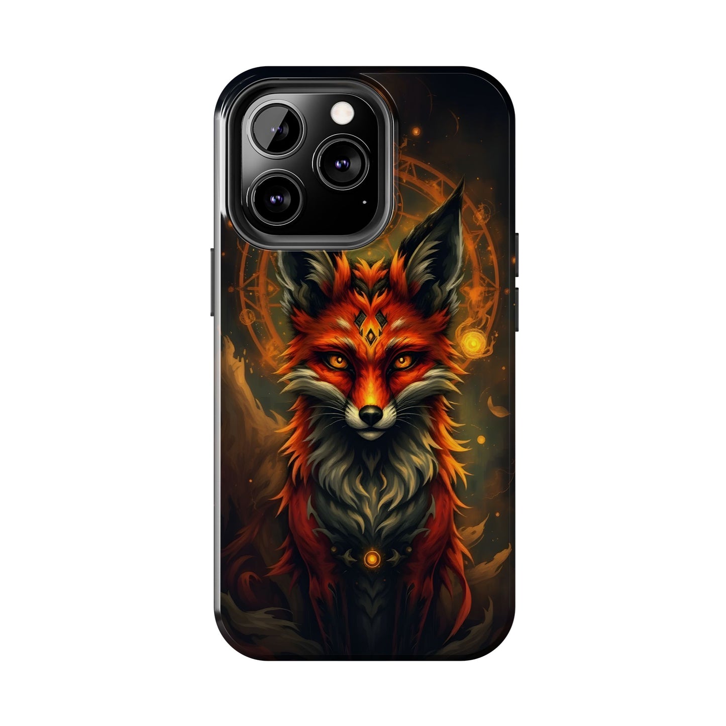 Mystical Fox Tough Phone Case - Durable Protection with Enchanting Design - for iPhone