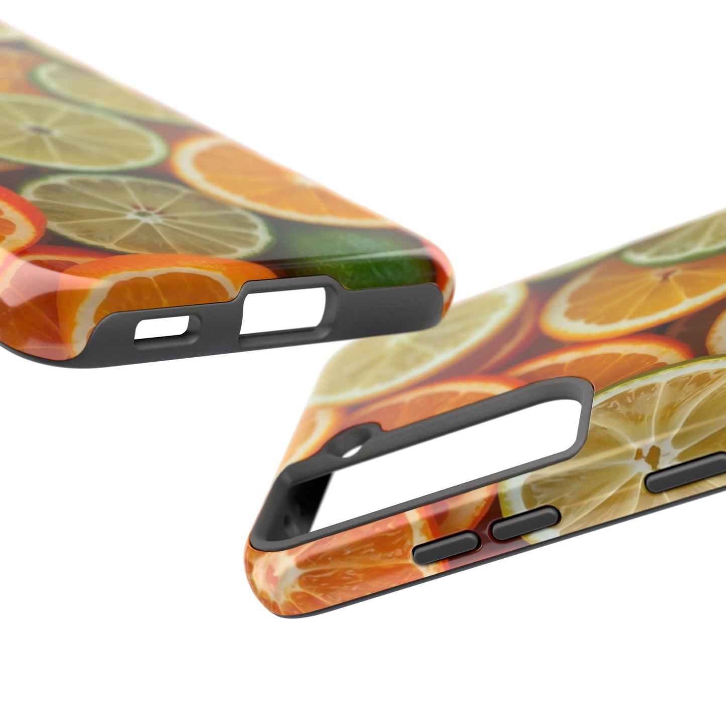 Citrus Slice Tough Phone Case – Vibrant Fruit Design for Summer Fun