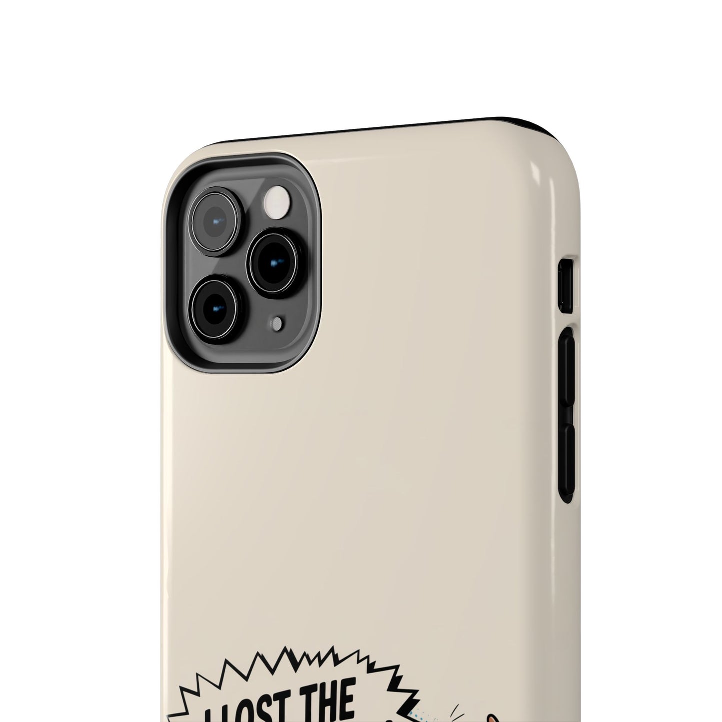 Festive Phone Case: "I Lost the Sleigh Again!" for iPhone