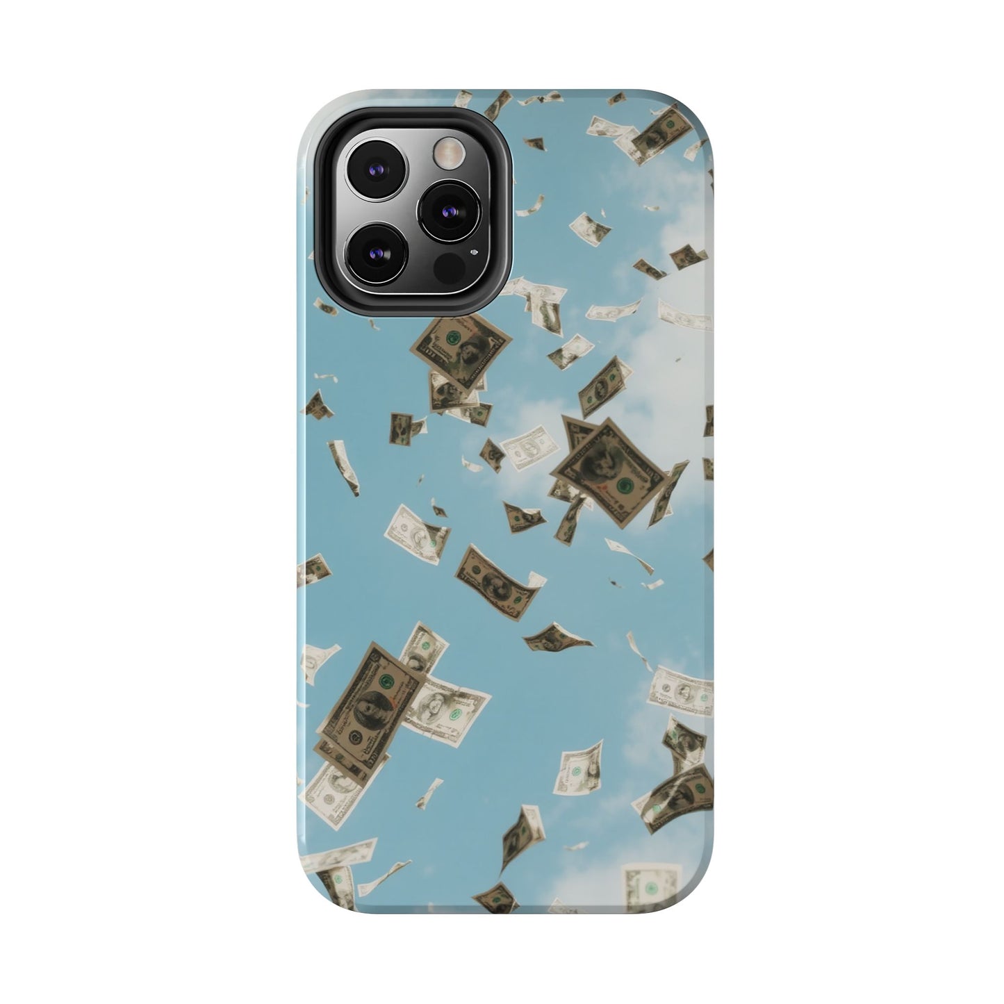 Cinematic Money Rain Phone Case | Tough & Stylish Accessory for Trendsetters, Gift for Birthdays, Graduations, and Celebrations