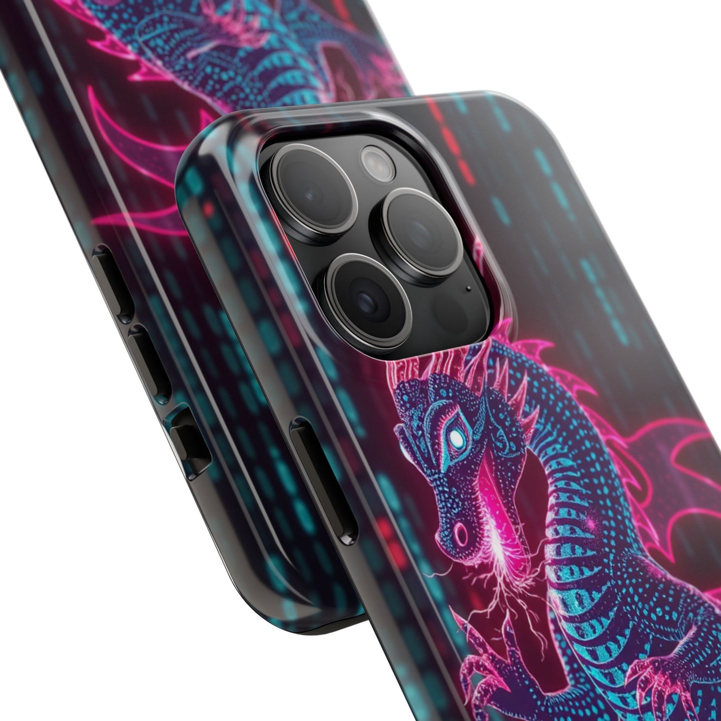 Electrifying Dragon Phone Case - Tough, Stylish Protection for Fantasy Lovers
