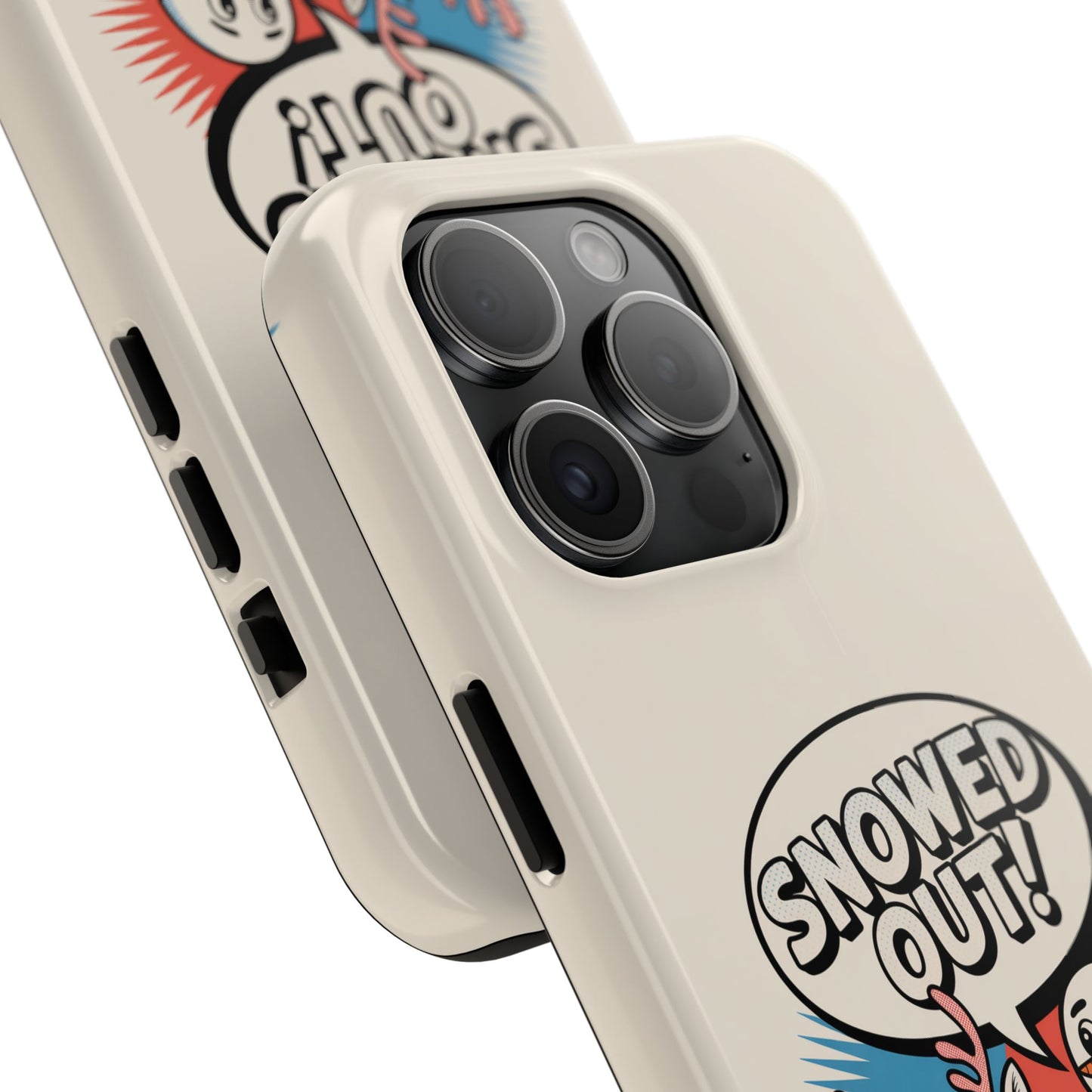 Snowman & Reindeer Tough Phone Case - Snowed Out Holiday Design