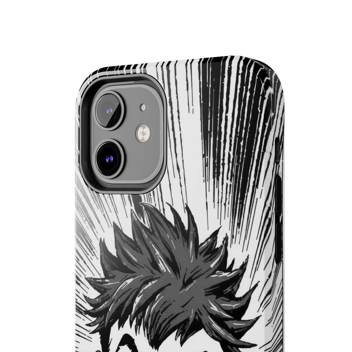 Intense Graphic Phone Case - Tough Design for Anime Fans