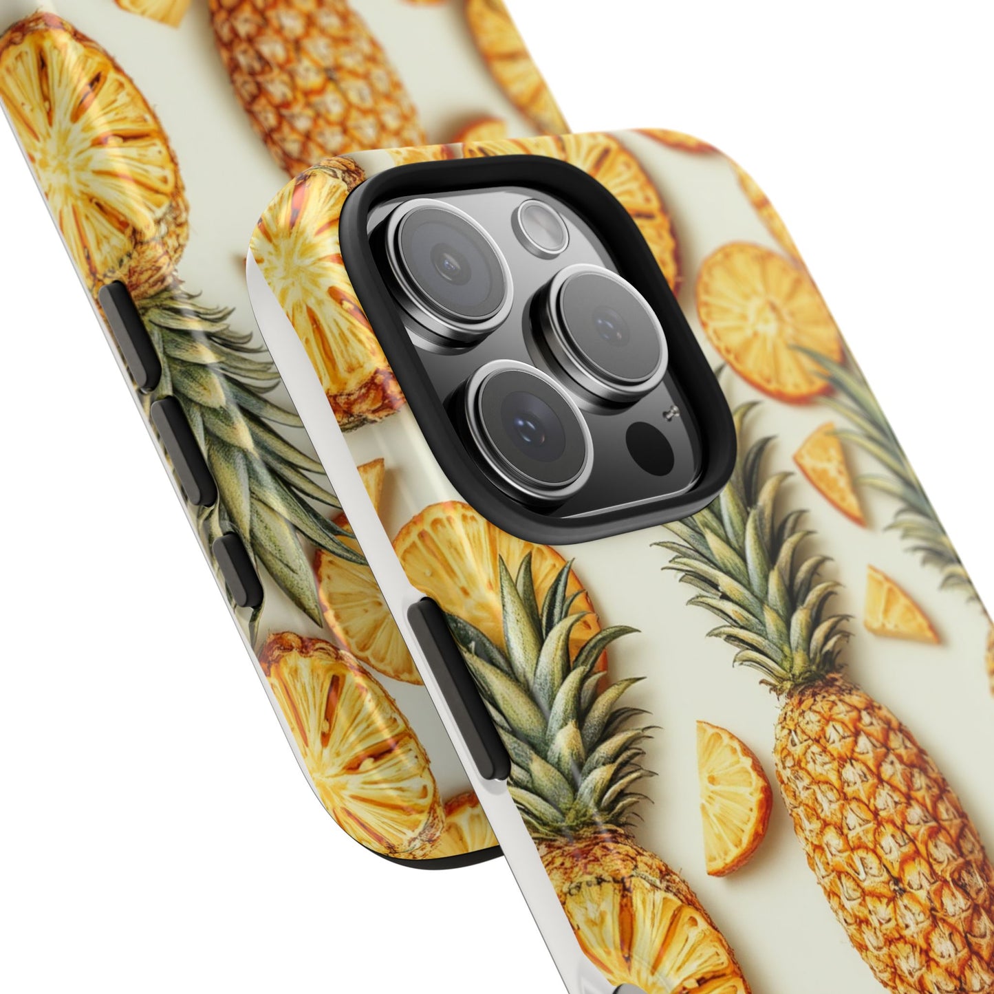 Tropical Pineapple Phone Case - Tough Phone Protector for Summer Vibes