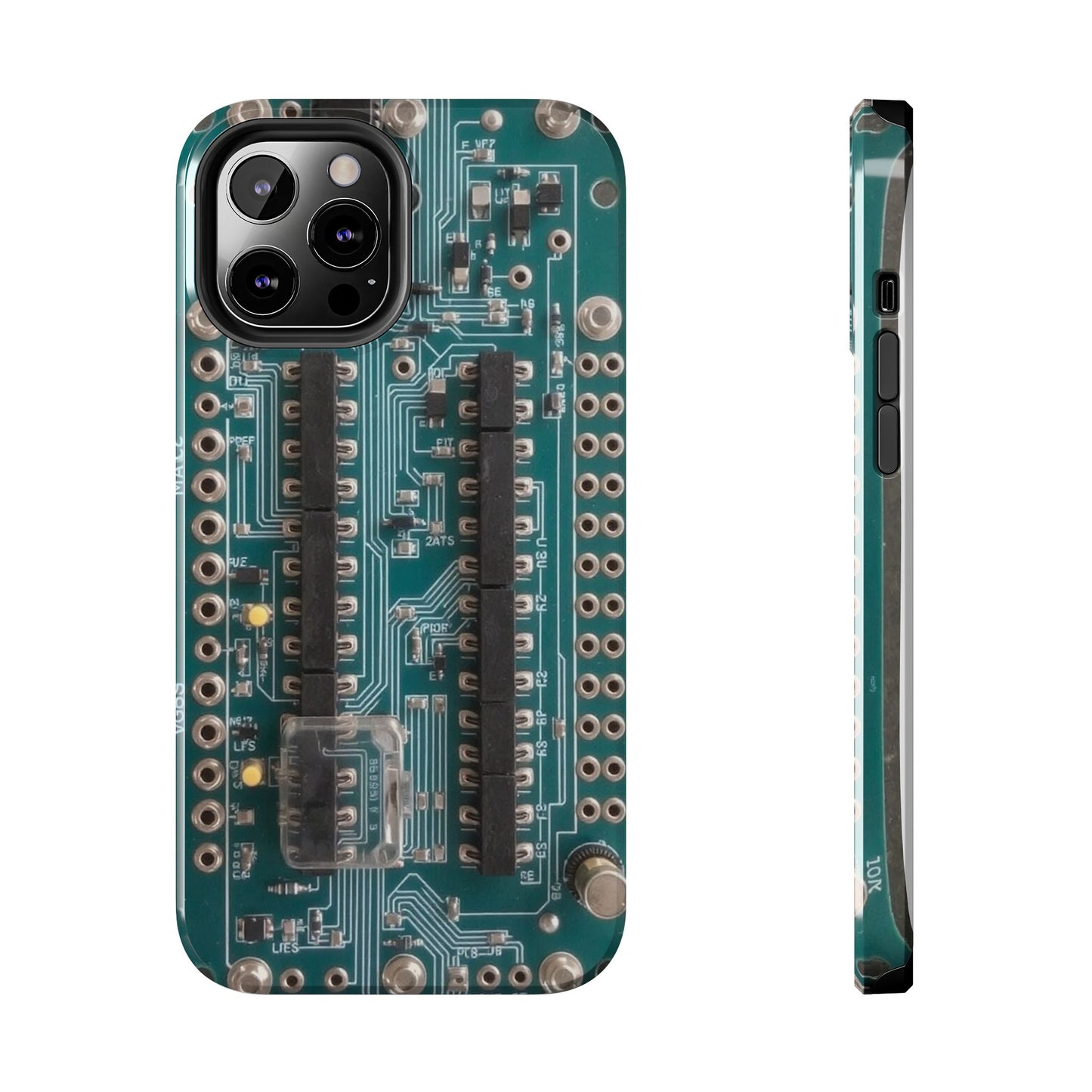 Old Circuits Design Tough Phone Case - for iPhone