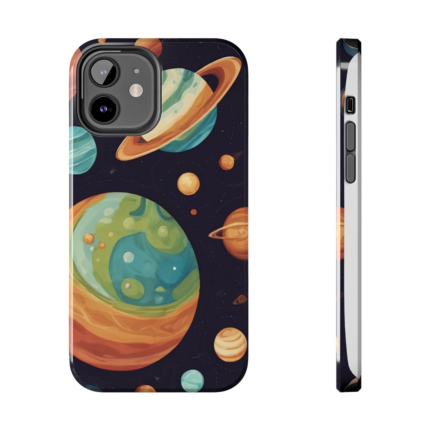 Cosmic Planet Phone Case - Durable Tough Protector for Space Lovers - for iPhone