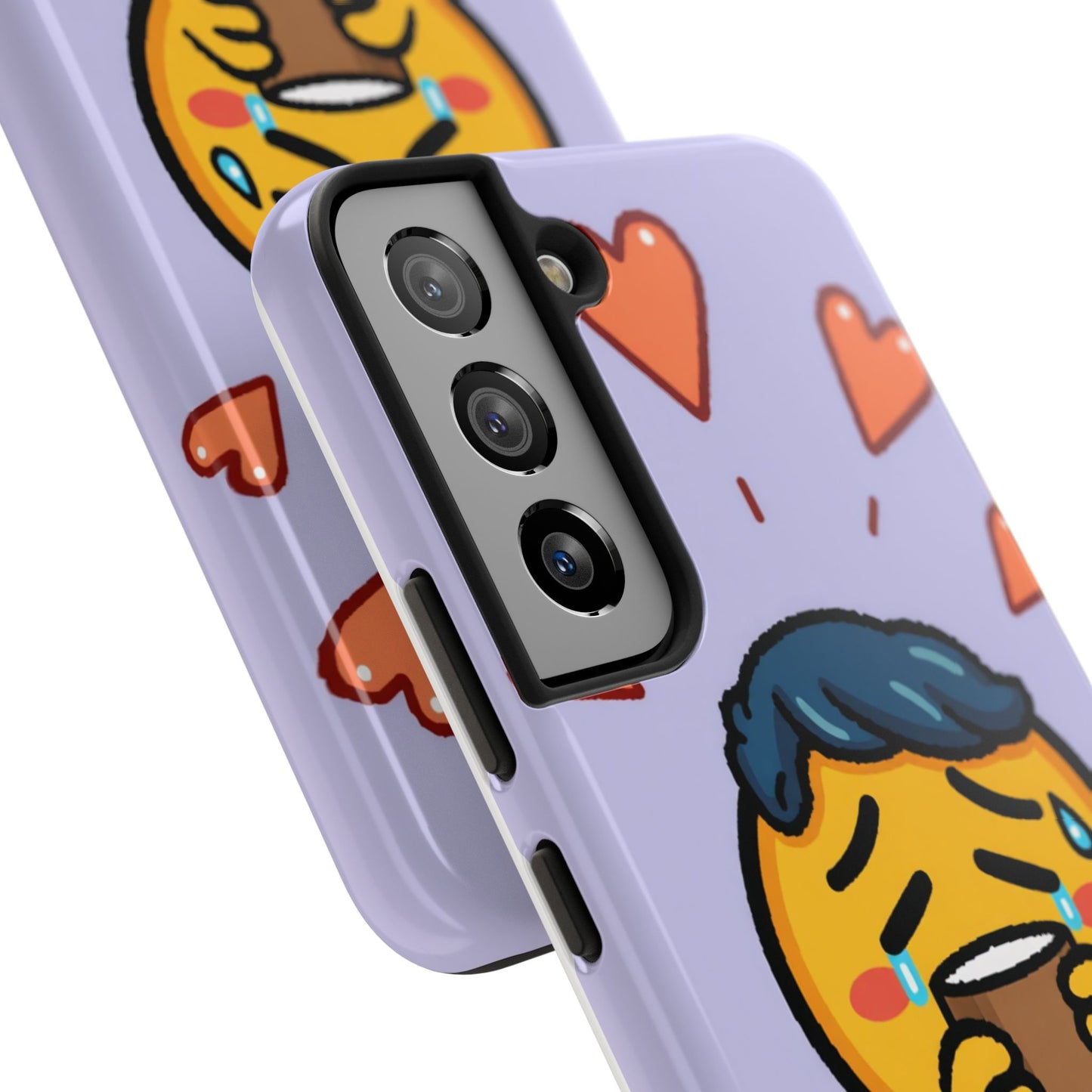 Cute Tough Phone Case - 'Not Today' Emoji Design