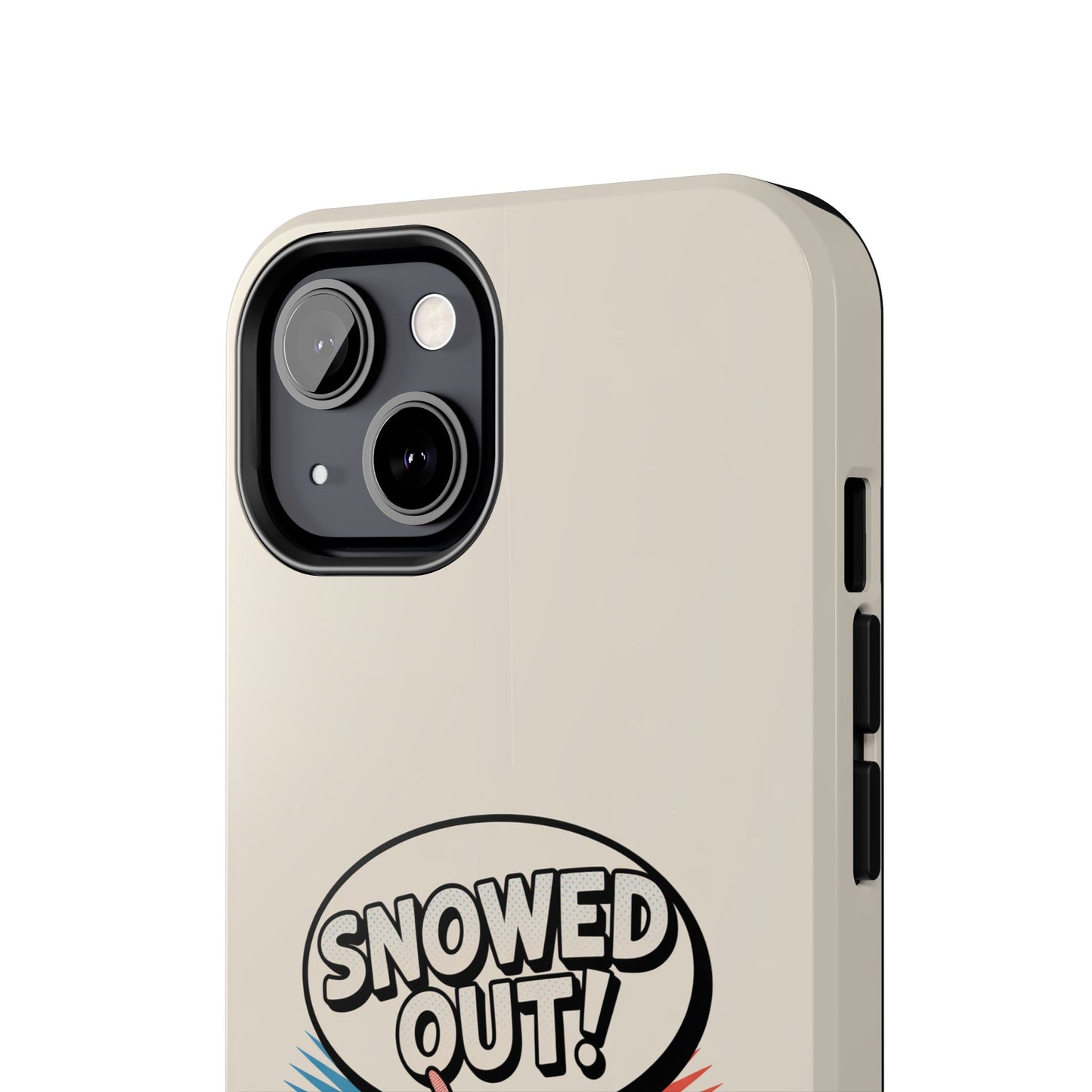 Snowman & Reindeer Tough Phone Case - Snowed Out Holiday Design