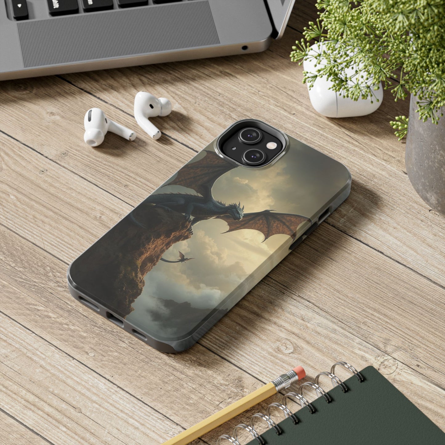 Dragon Fantasy Tough Phone Case - Durable Protection for Adventurers