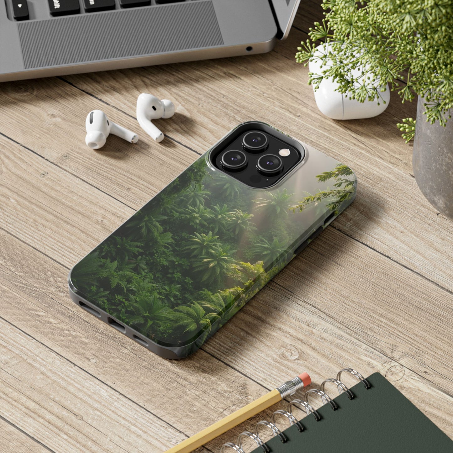 Tough Phone Case - Lush Jungle Tropical Vibe