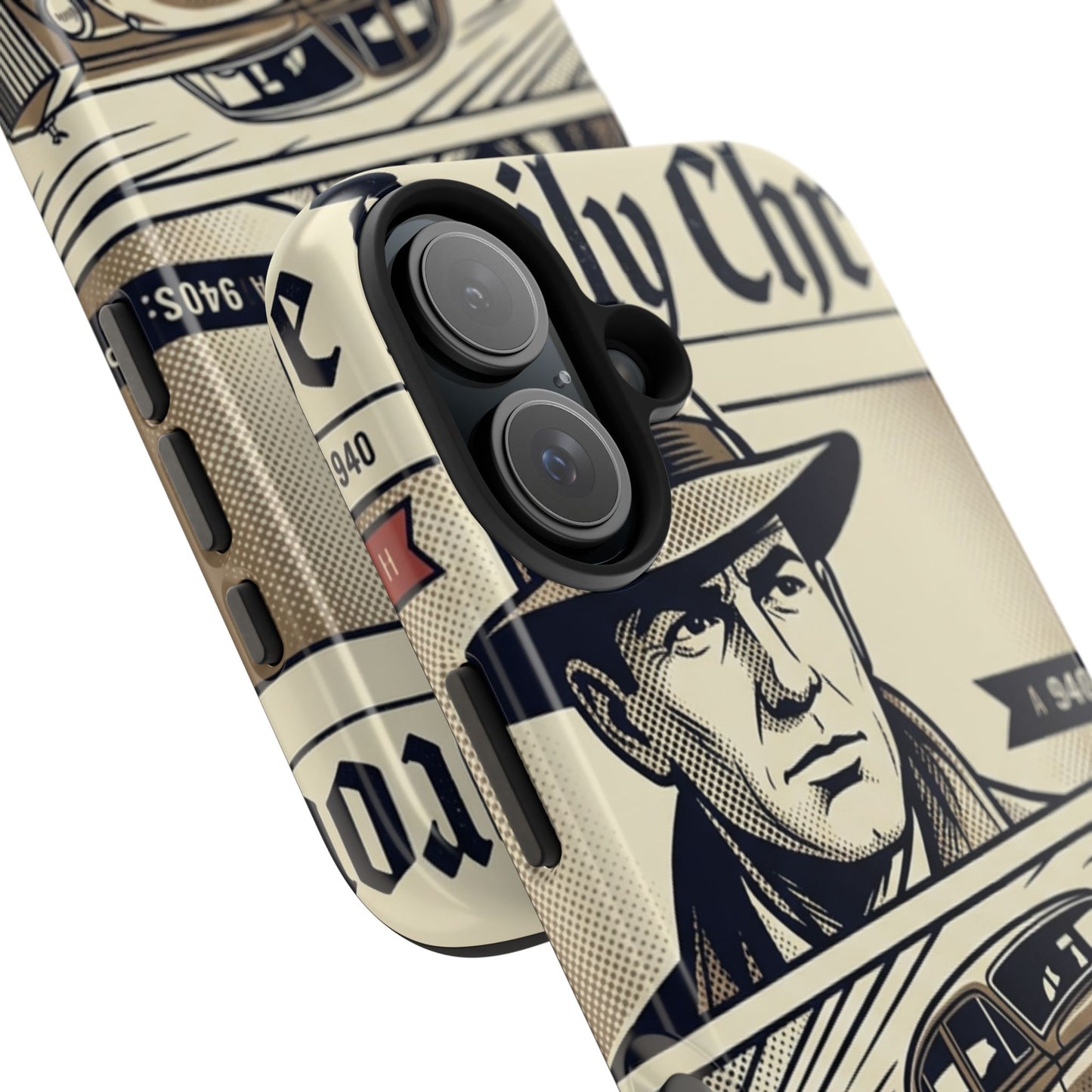Old Newspaper Tough Phone Case