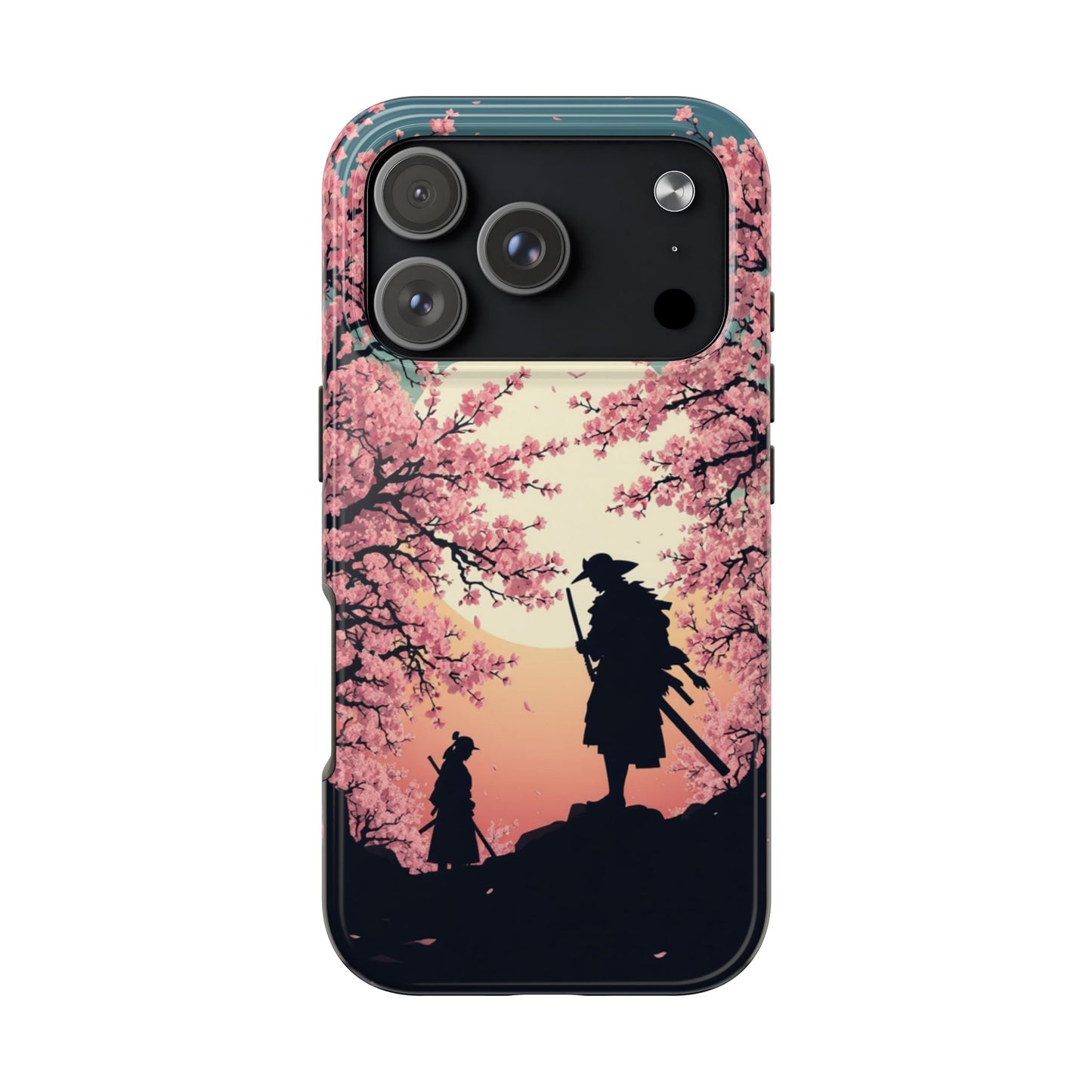Cherry Blossom Samurai Tough Phone Case