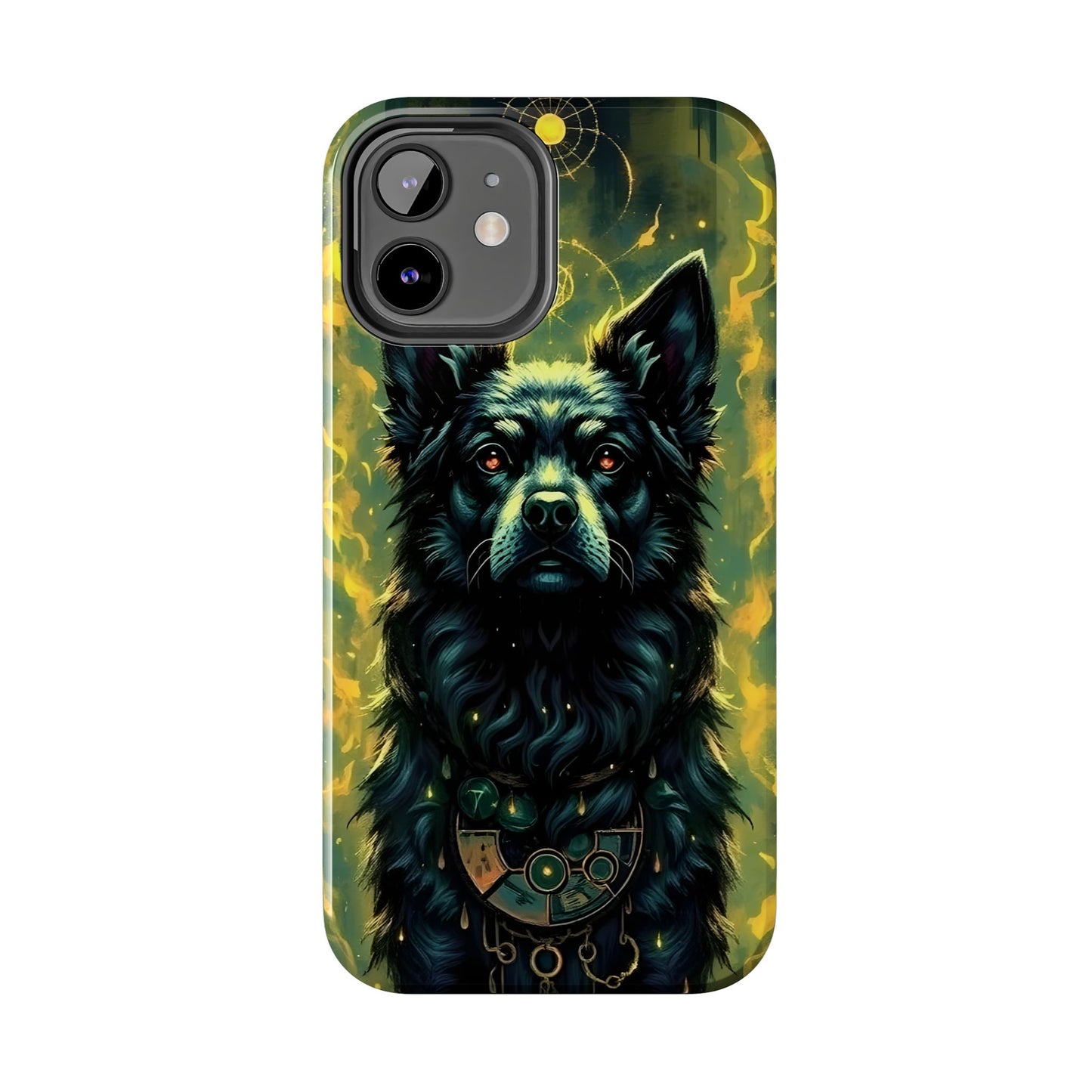 Mystical Dog Tribe Phone Case - Tough and Stylish for Pet Lovers - for iPhone