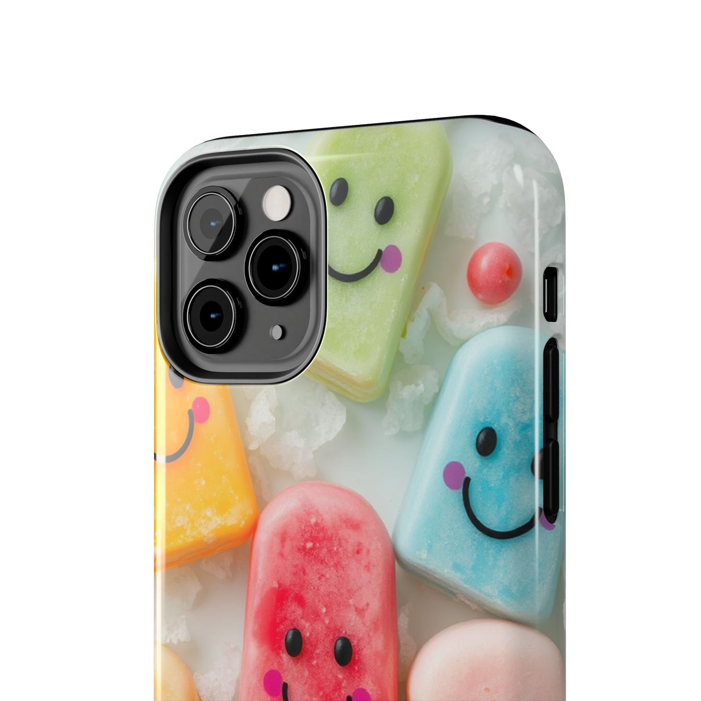 Cute Smile Popsicle Tough Phone Case - Fun Protection for Your Device
