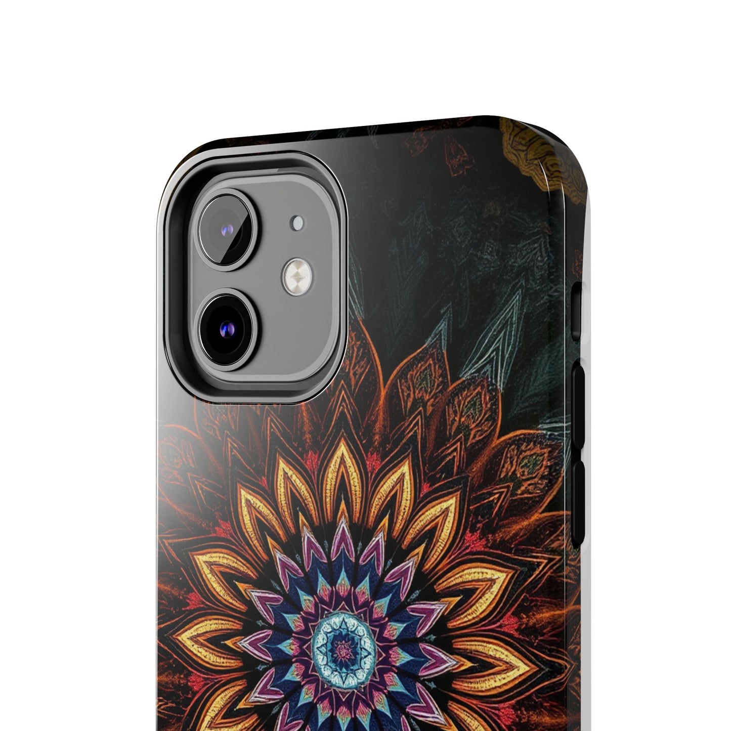 Mystic Mandala Tough Phone Case - Durable Protection with Artistic Design - for iPhone