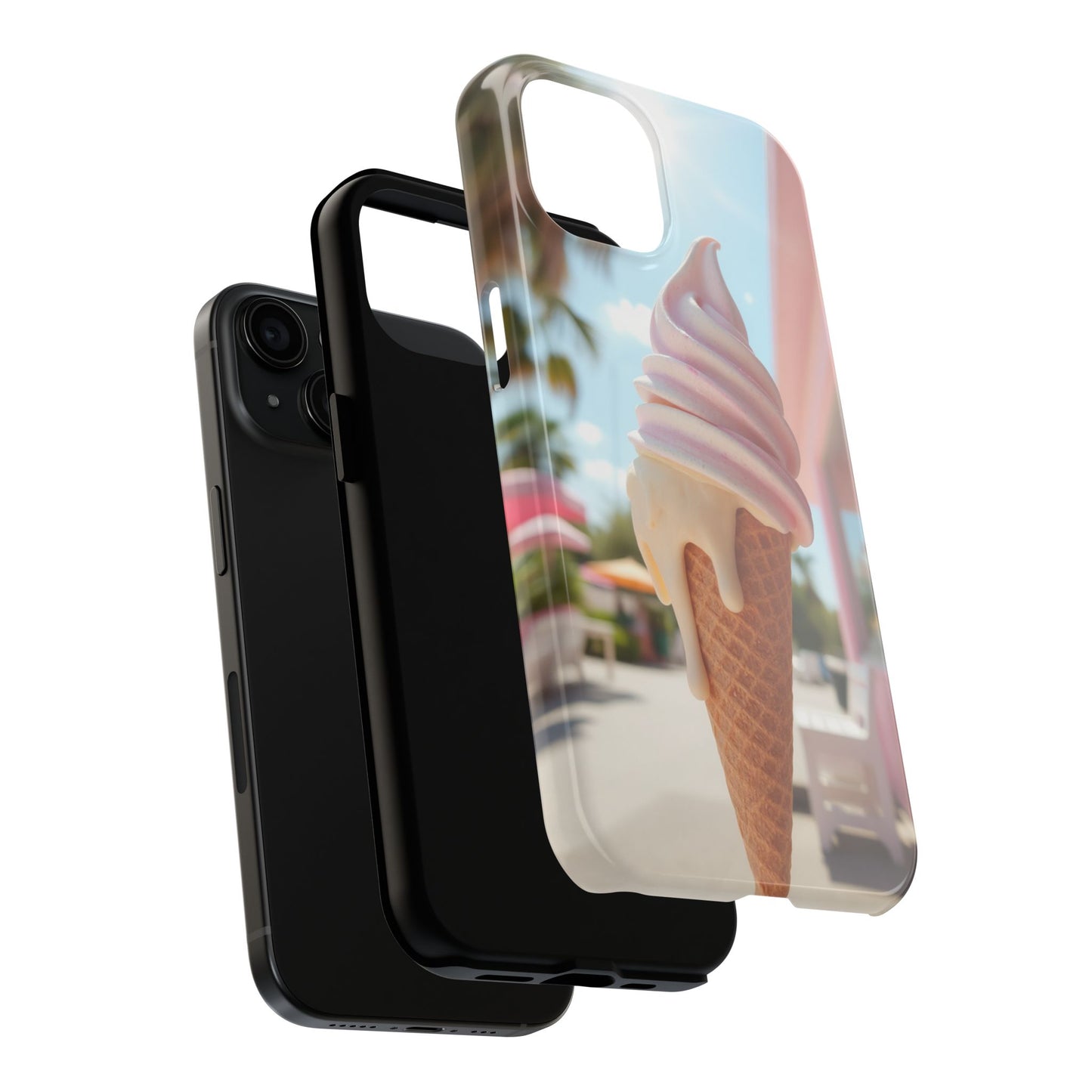 Ice Cream Cone Phone Case – Tough and Stylish Protection