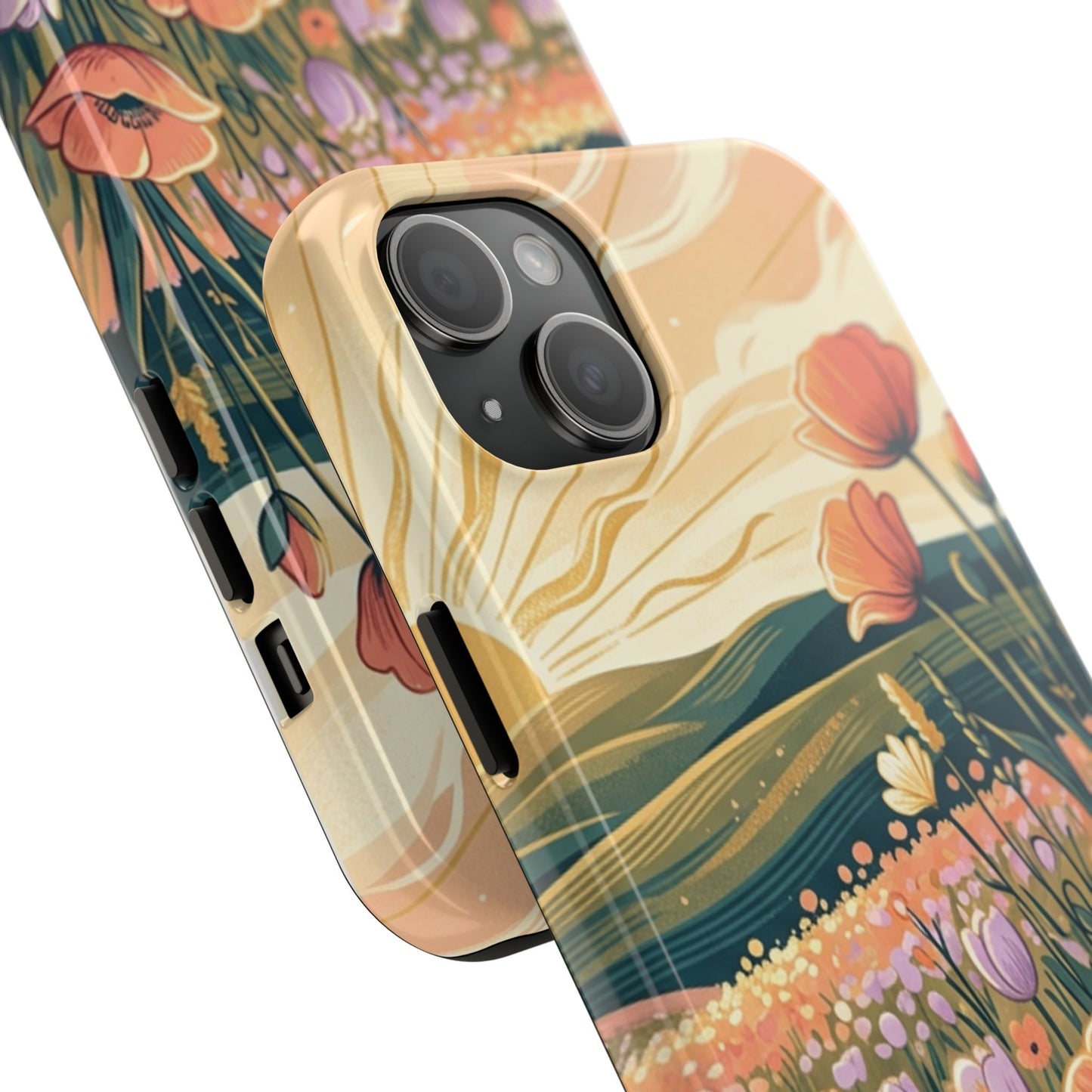 Floral Sunrise iPhone Case — Land of Flowers Design