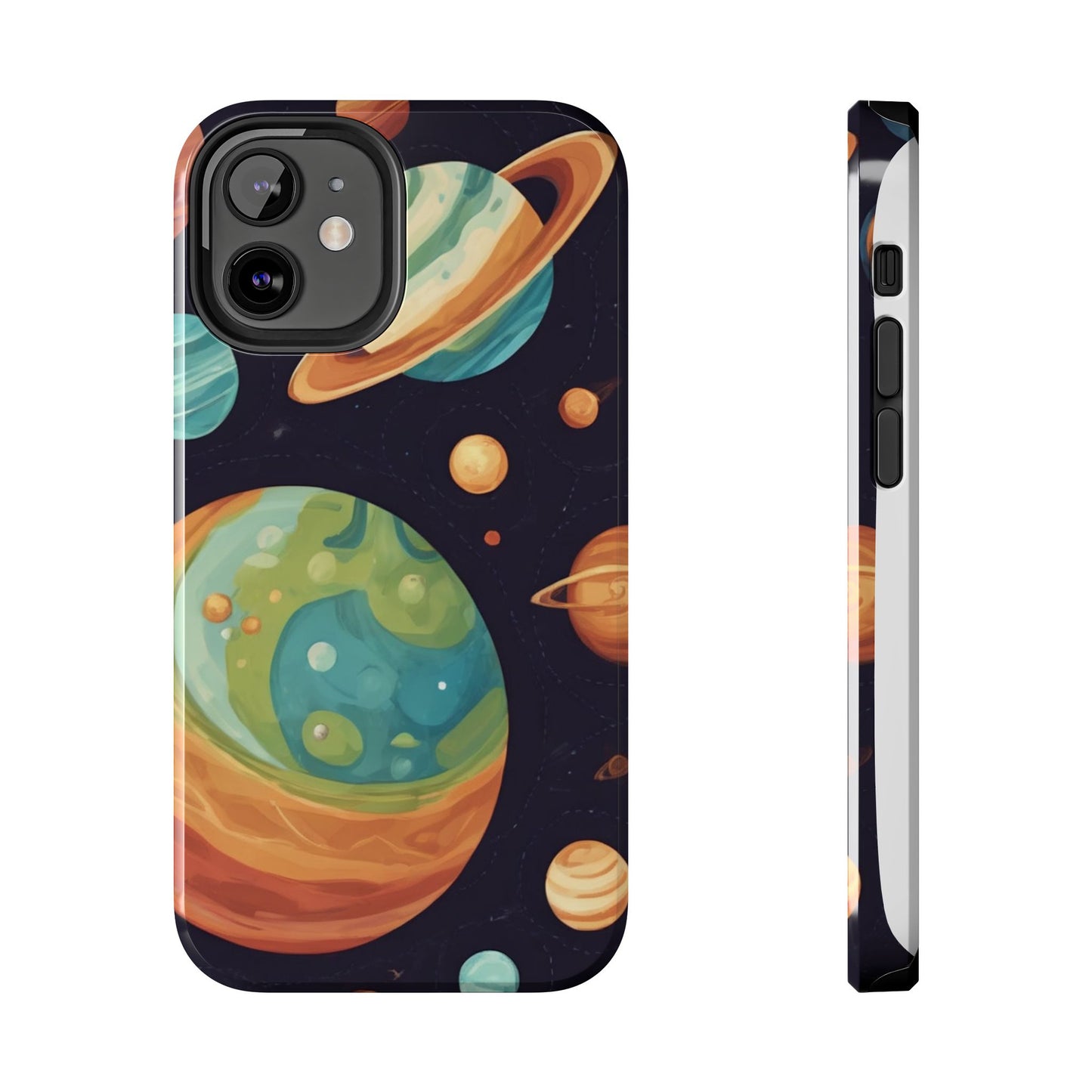 Cosmic Planet Phone Case - Durable Tough Protector for Space Lovers - for iPhone