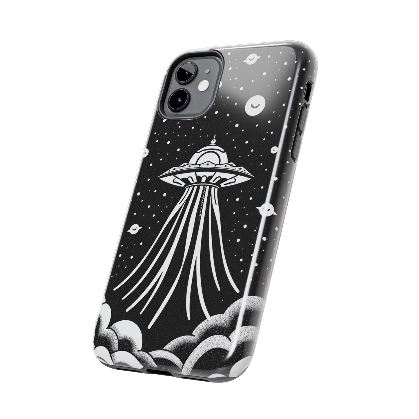 Galaxy UFO Tough Phone Case - Durable Protection with Unique Space Design