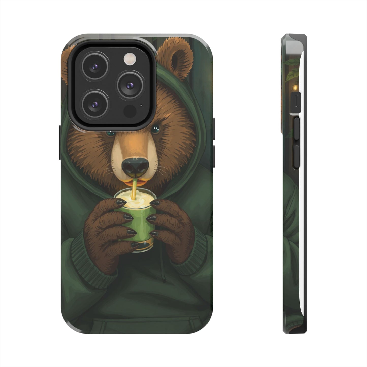 Cute Bear Phone Case – Tough and Stylish Protection for Animal Lovers