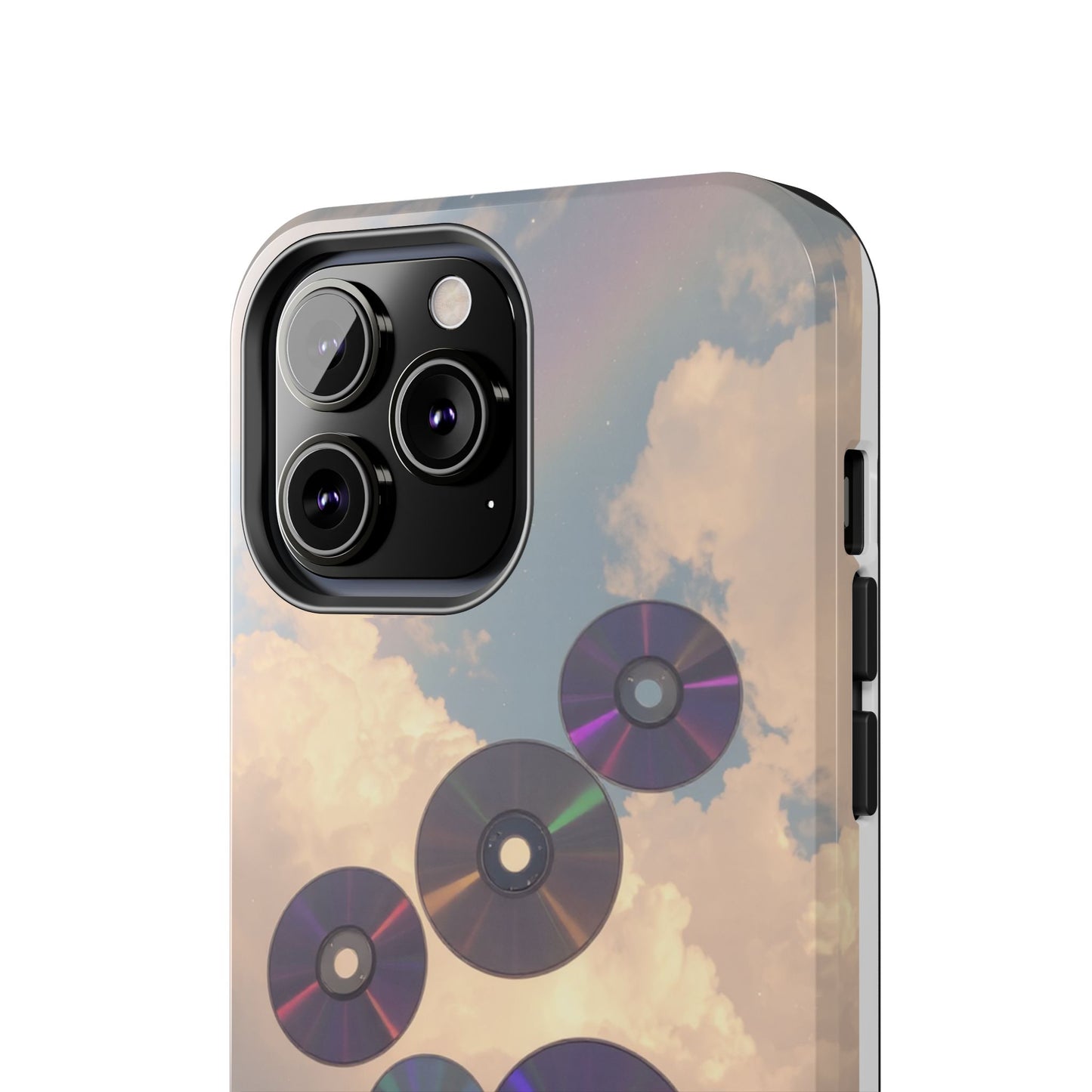 Vibrant Cloud CD Tough Phone Case - Durable and Stylish