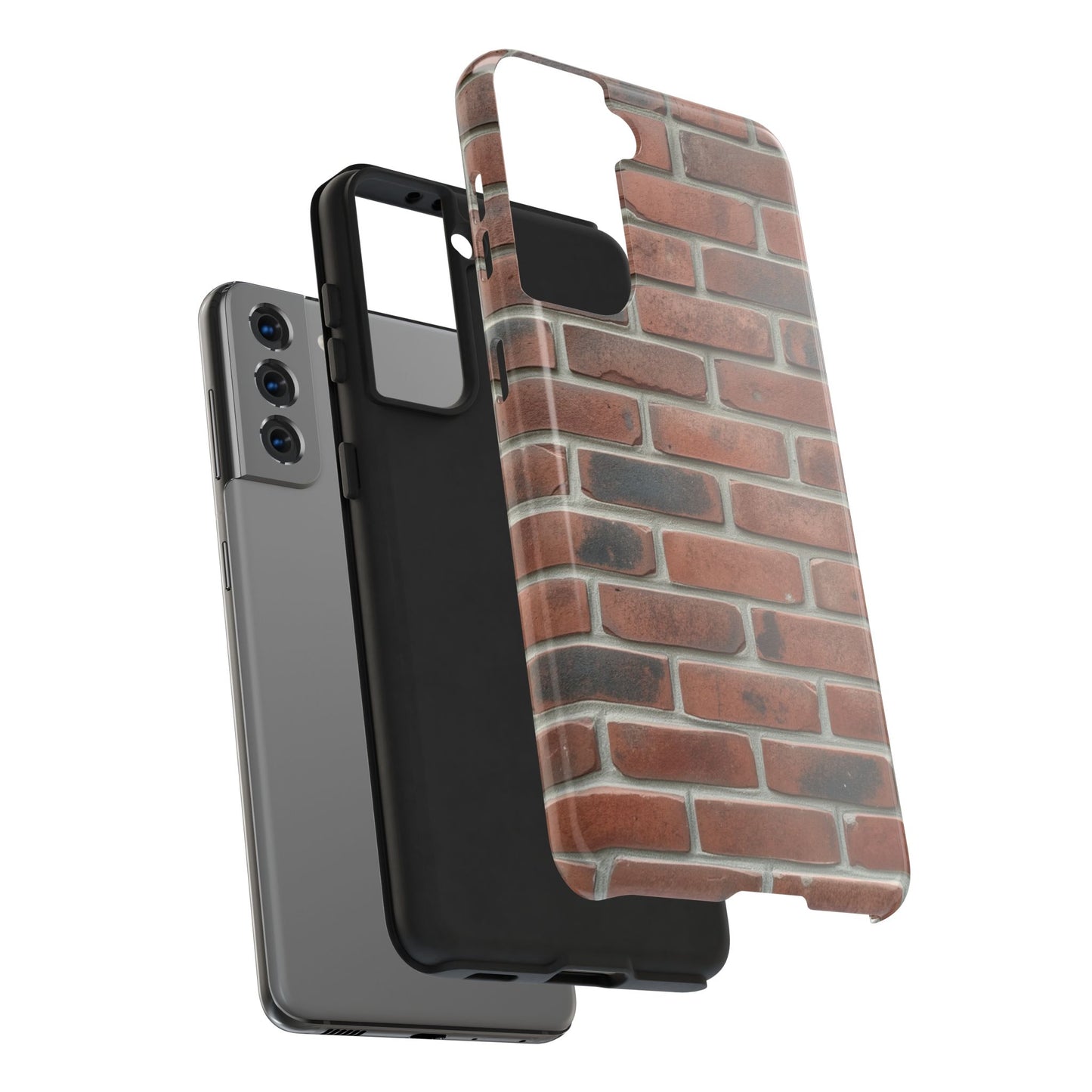 Brick Wall Tough Phone Case - Durable Protection with Urban Style