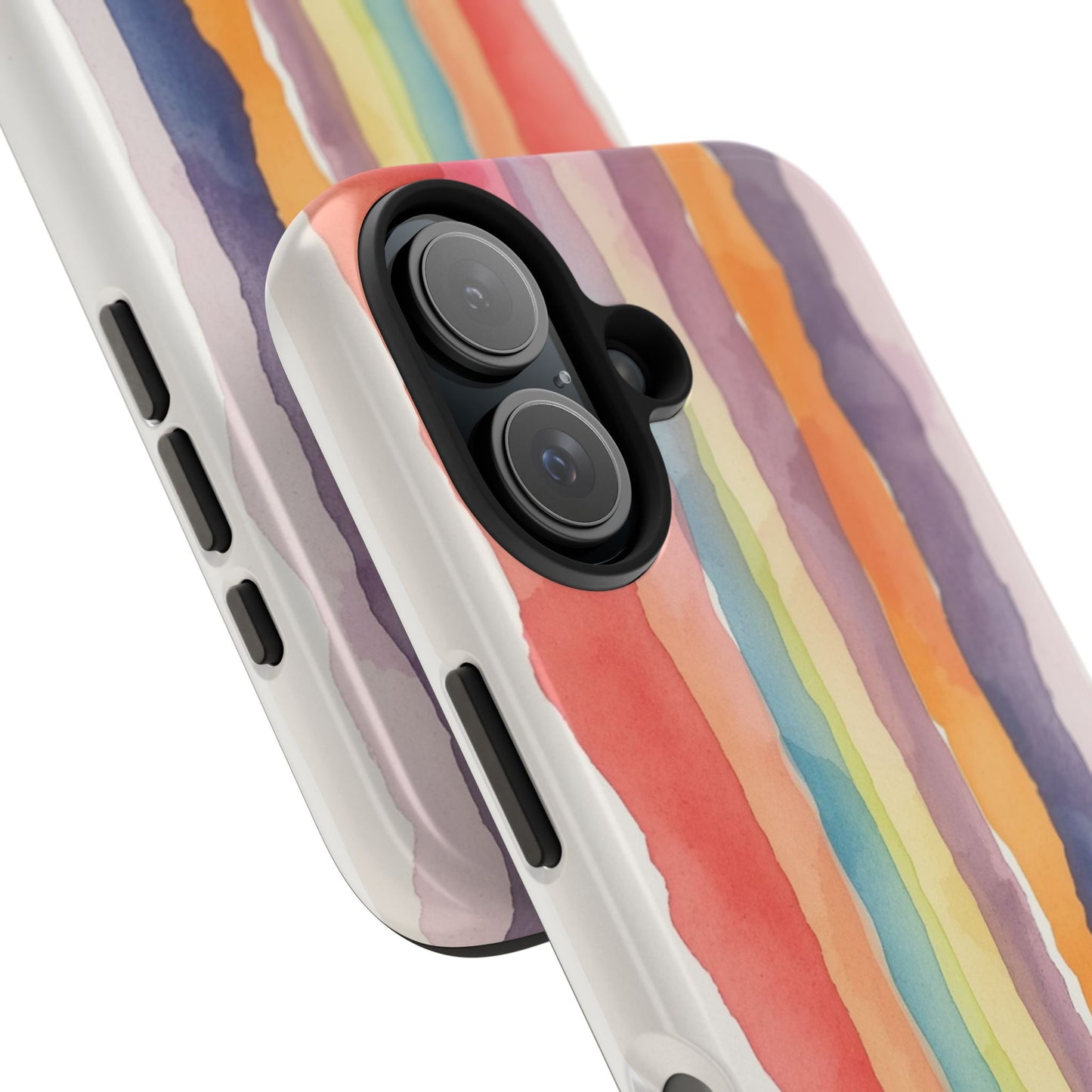 Colorful Watercolor Tough Phone Case - Stylish and Durable Cover for Creative Souls