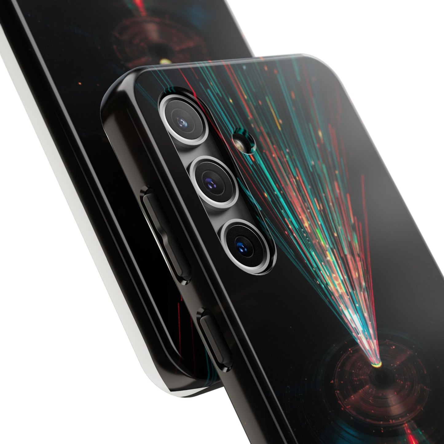 Galaxy Burst Tough Phone Case – Durable Protection with Vibrant Design