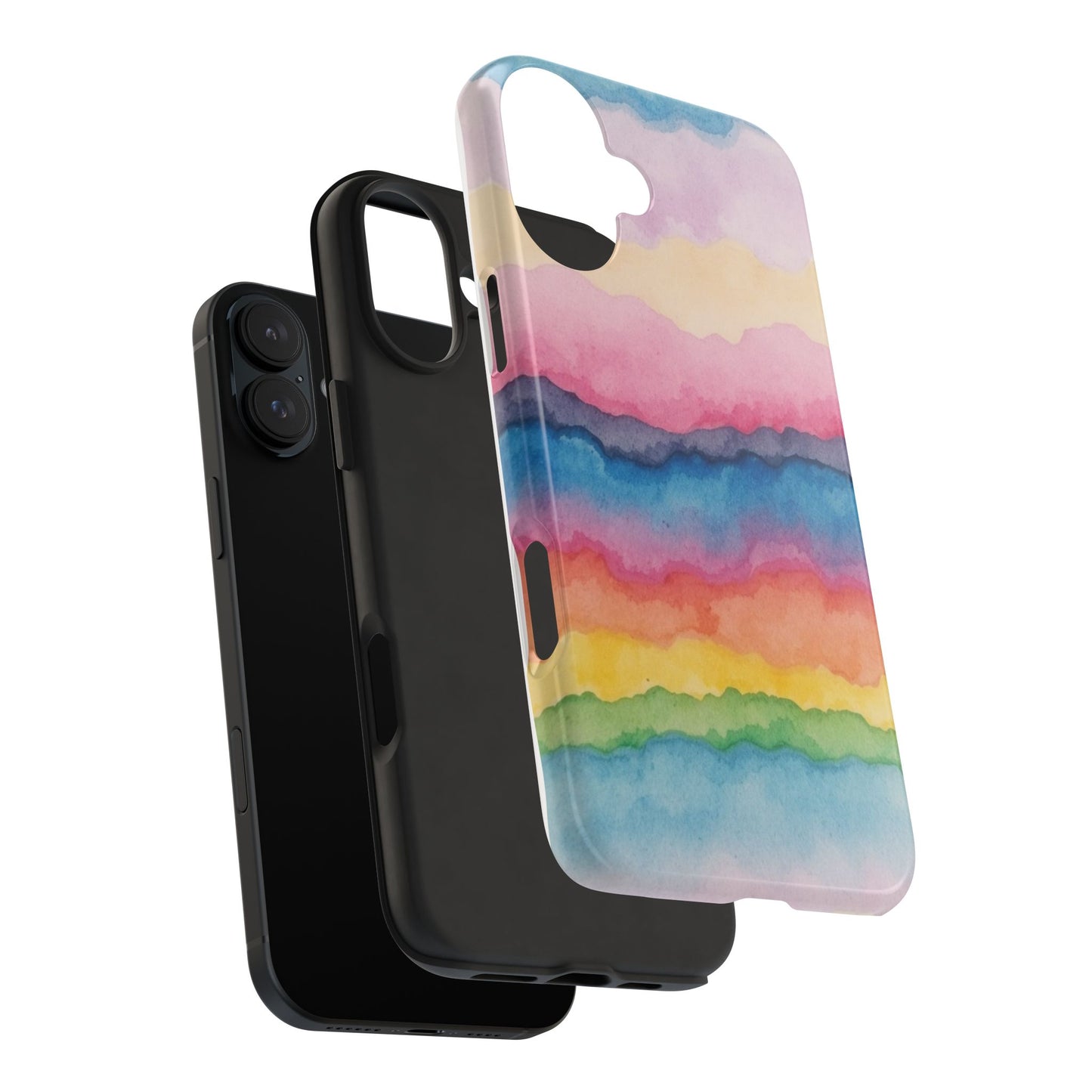 Vibrant Watercolor Phone Case - Tough & Stylish Protection