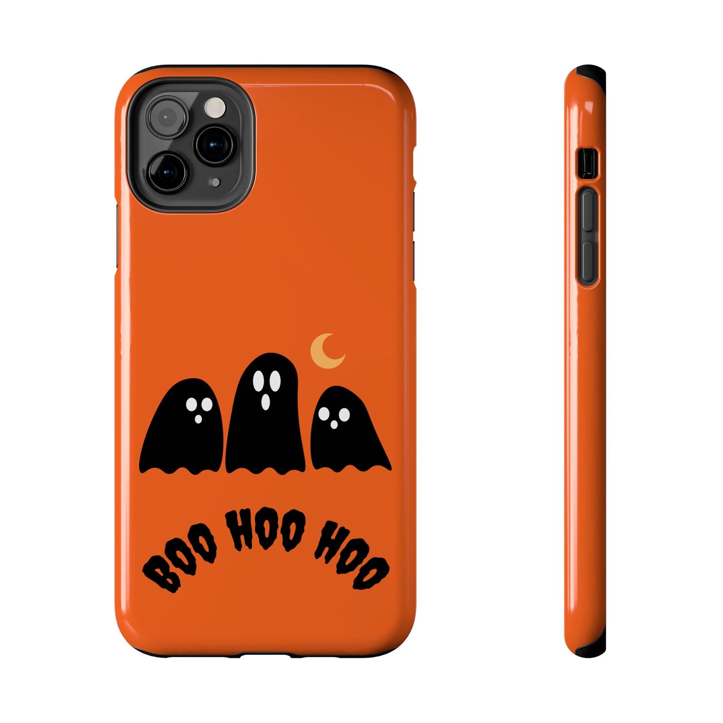 Halloween Ghost Phone Case - Boo Hoo Hoo Design - for iPhone