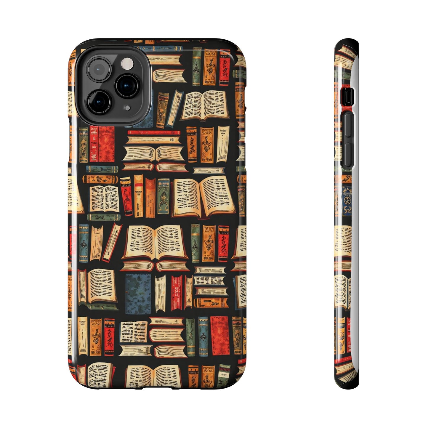 Book Lover Tough Phone Cases - Durable Protective Cases for Literature Fans