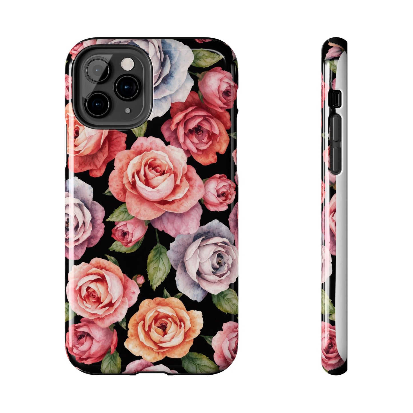 Elegant Floral Tough Phone Case - Perfect for Nature Lovers - for iPhone