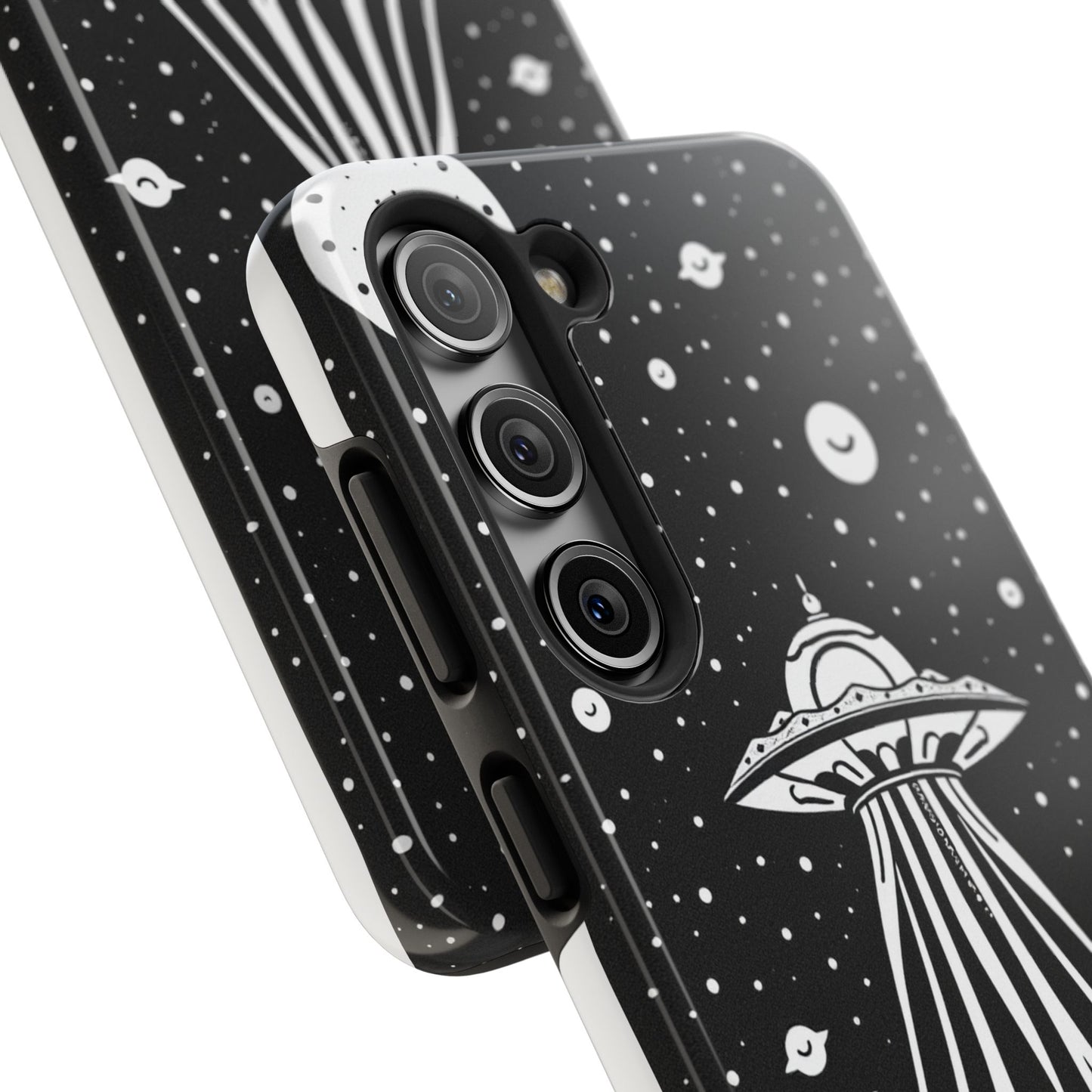 Galaxy UFO Tough Phone Case - Durable Protection with Unique Space Design