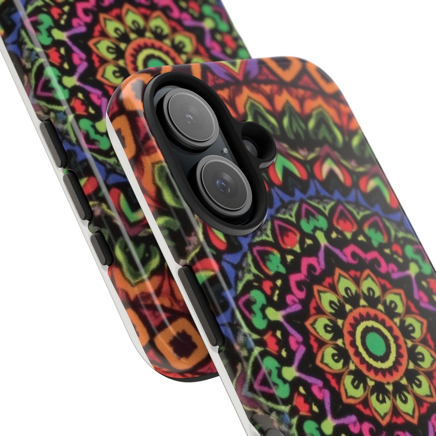 Colorful Mandala Tough Phone Case - Vibrant Designs for Trendy Protection - for iPhone
