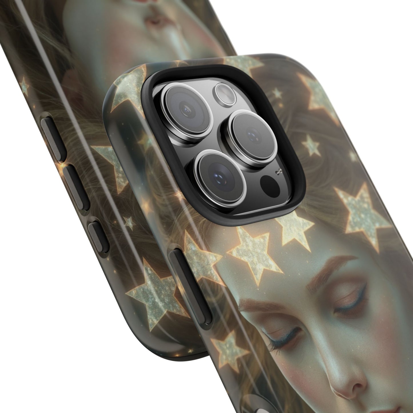 Celestial Dream Tough Phone Case - Artistic Starry Design for Style Enthusiasts