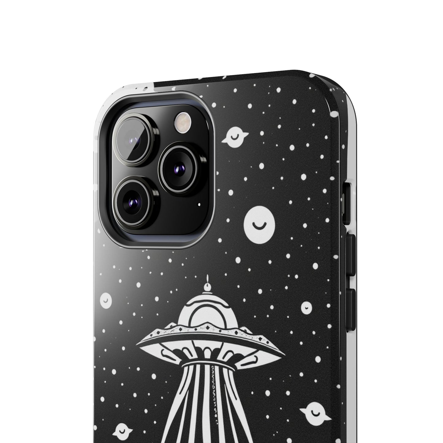Galaxy UFO Tough Phone Case - Durable Protection with Unique Space Design