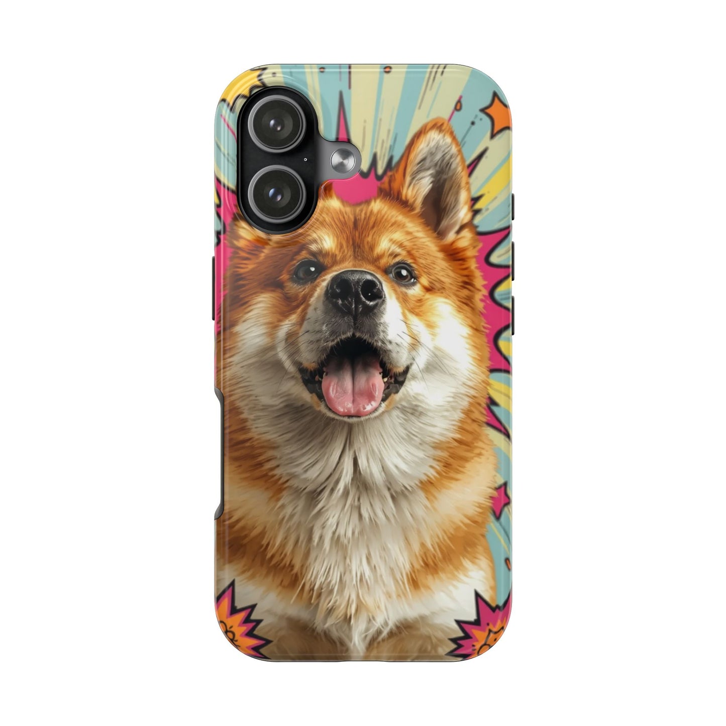 Playful Dog Tough Phone Case - Durable & Stylish Pet Lover Gift