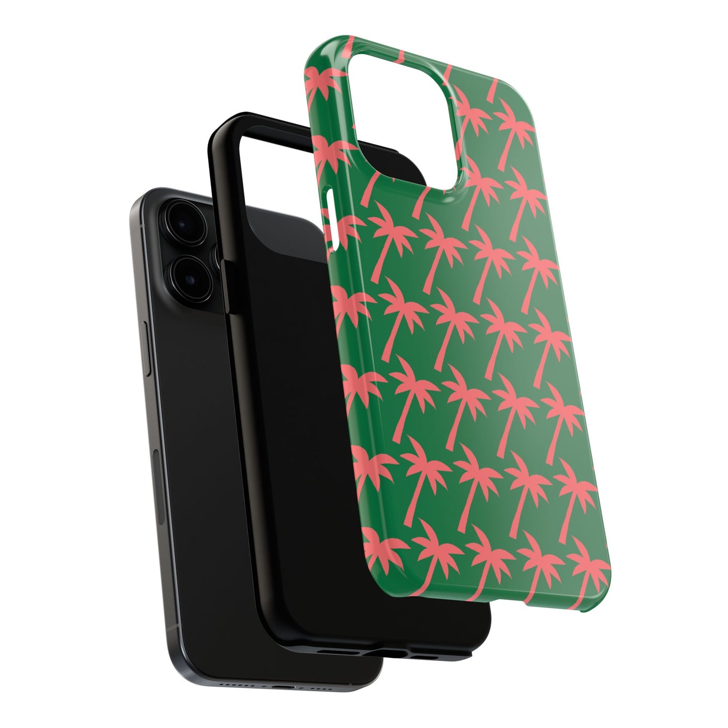 Tropical Palm Pattern for Beach Lovers - Tough Phone Case - for iPhone