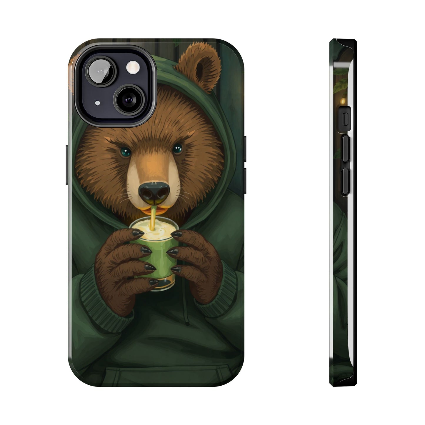 Cute Bear Phone Case – Tough and Stylish Protection for Animal Lovers