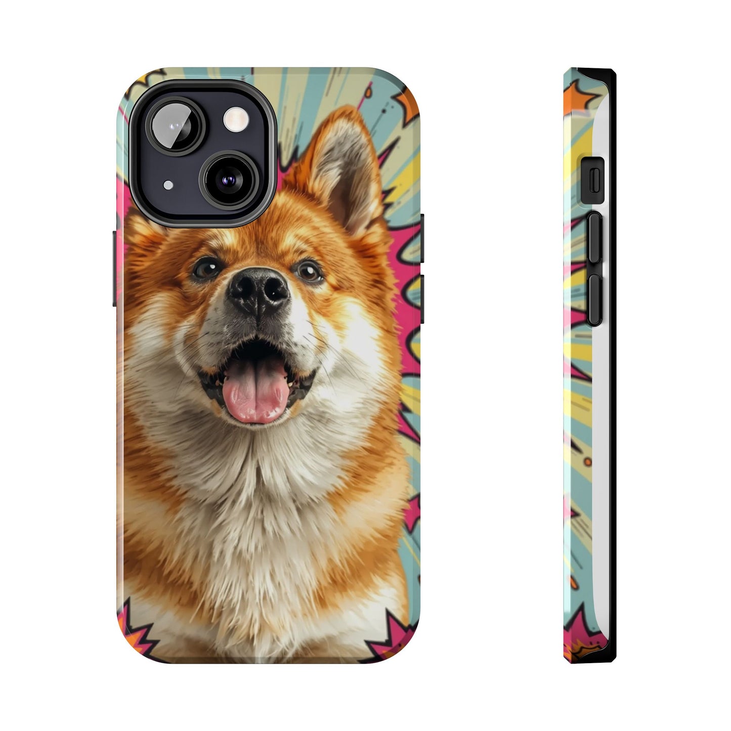 Playful Dog Tough Phone Case - Durable & Stylish Pet Lover Gift