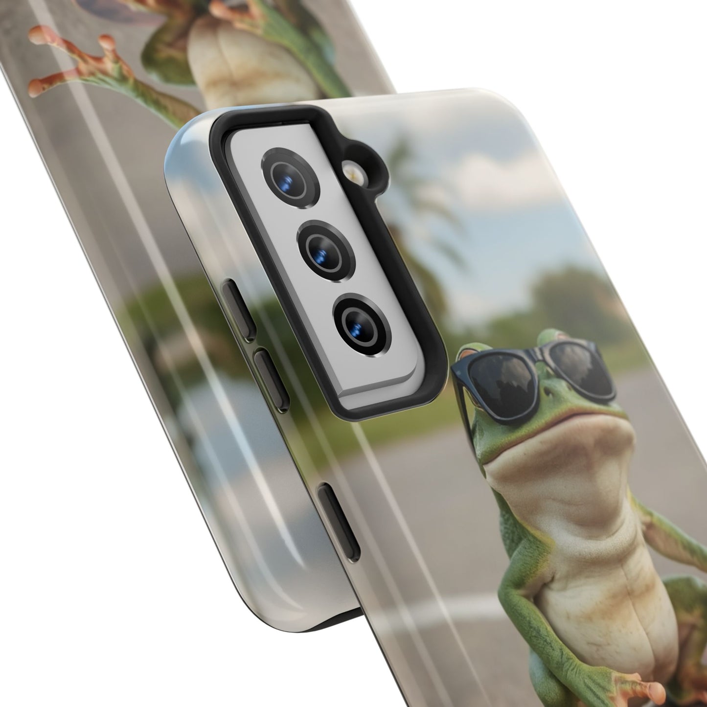 Cool Frog Skateboard Phone Case - Tough and Stylish Protection