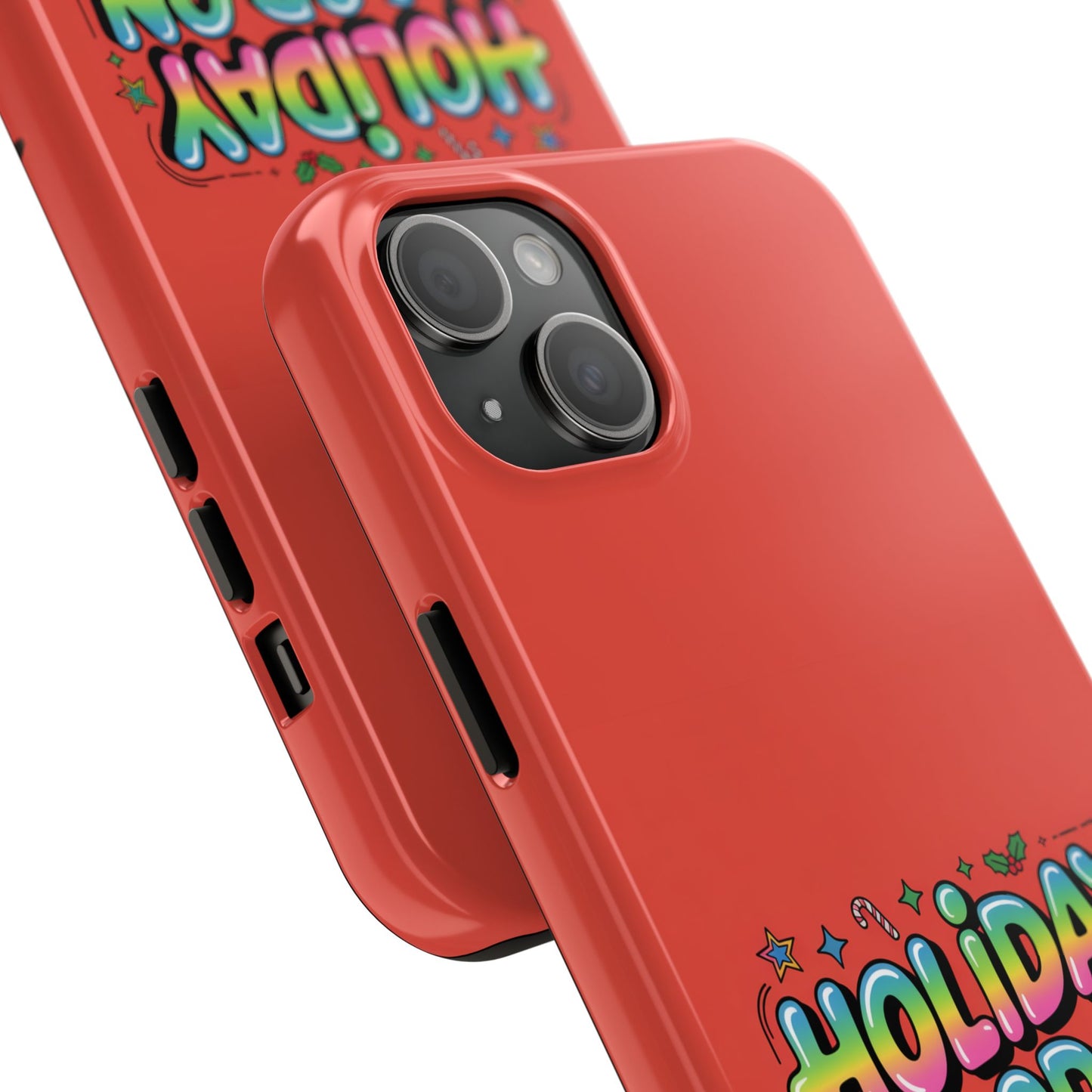 Holiday Mood ON Text - Tough Phone Case for iPhone